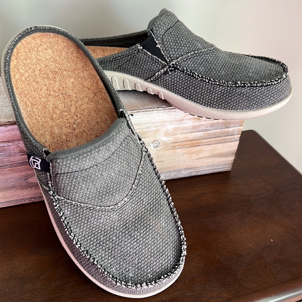 SPENCO Grey Siesta Orthotic Shoes Size W6 - Picture 5 of 14